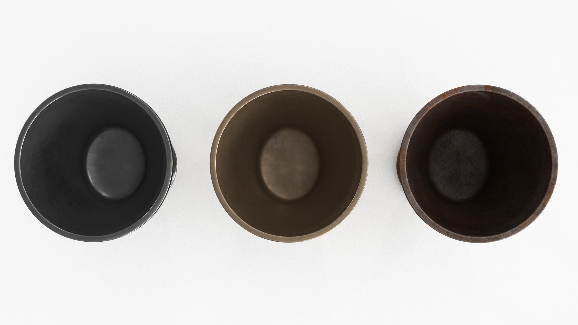 Antique Skull Goblet Low-poly 3D model_10