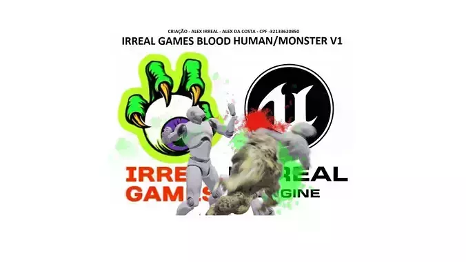 IRREAL GAMES BLOOD HUMAN  MONSTER V1