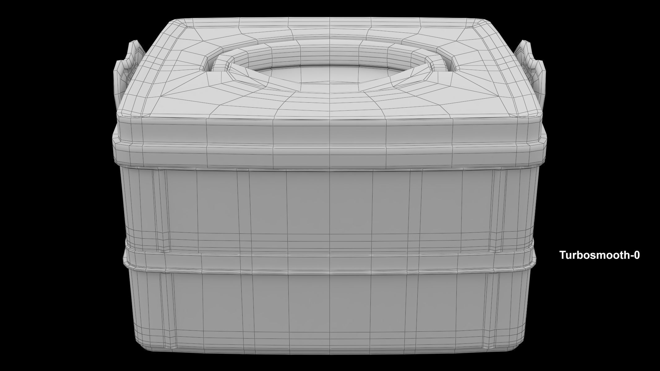 Plastic box 3D model_9