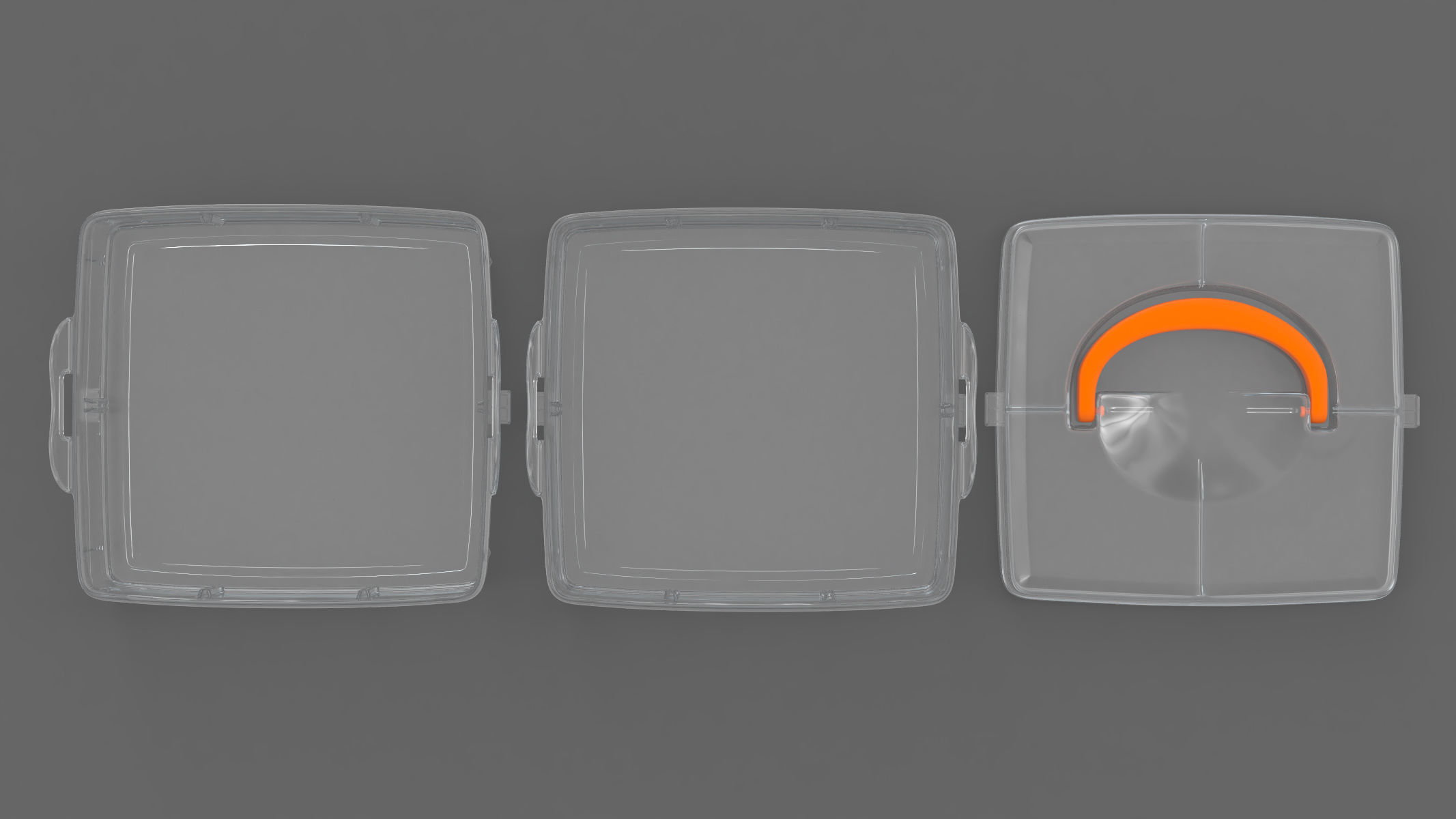 Plastic box 3D model_7
