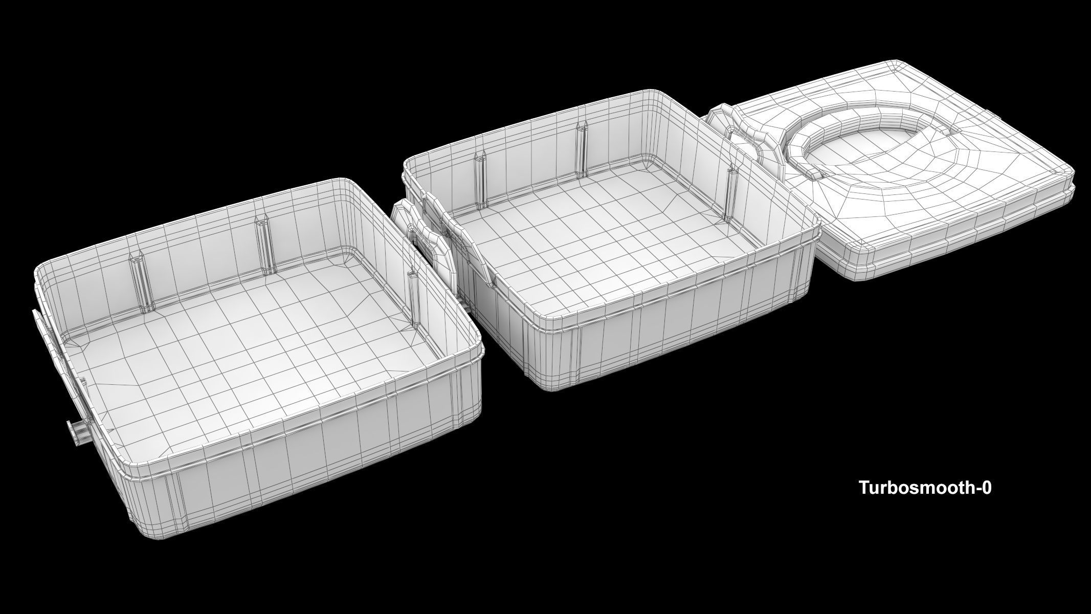 Plastic box 3D model_17