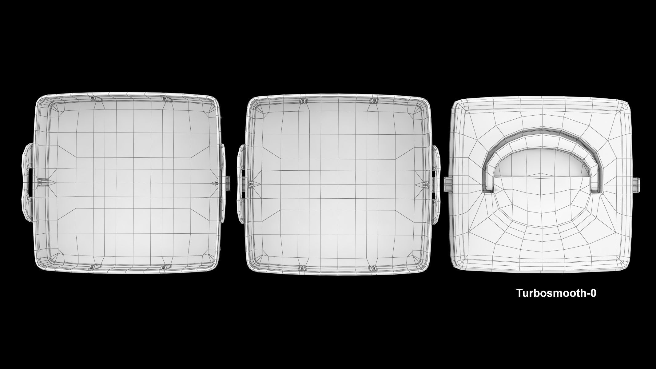 Plastic box 3D model_19