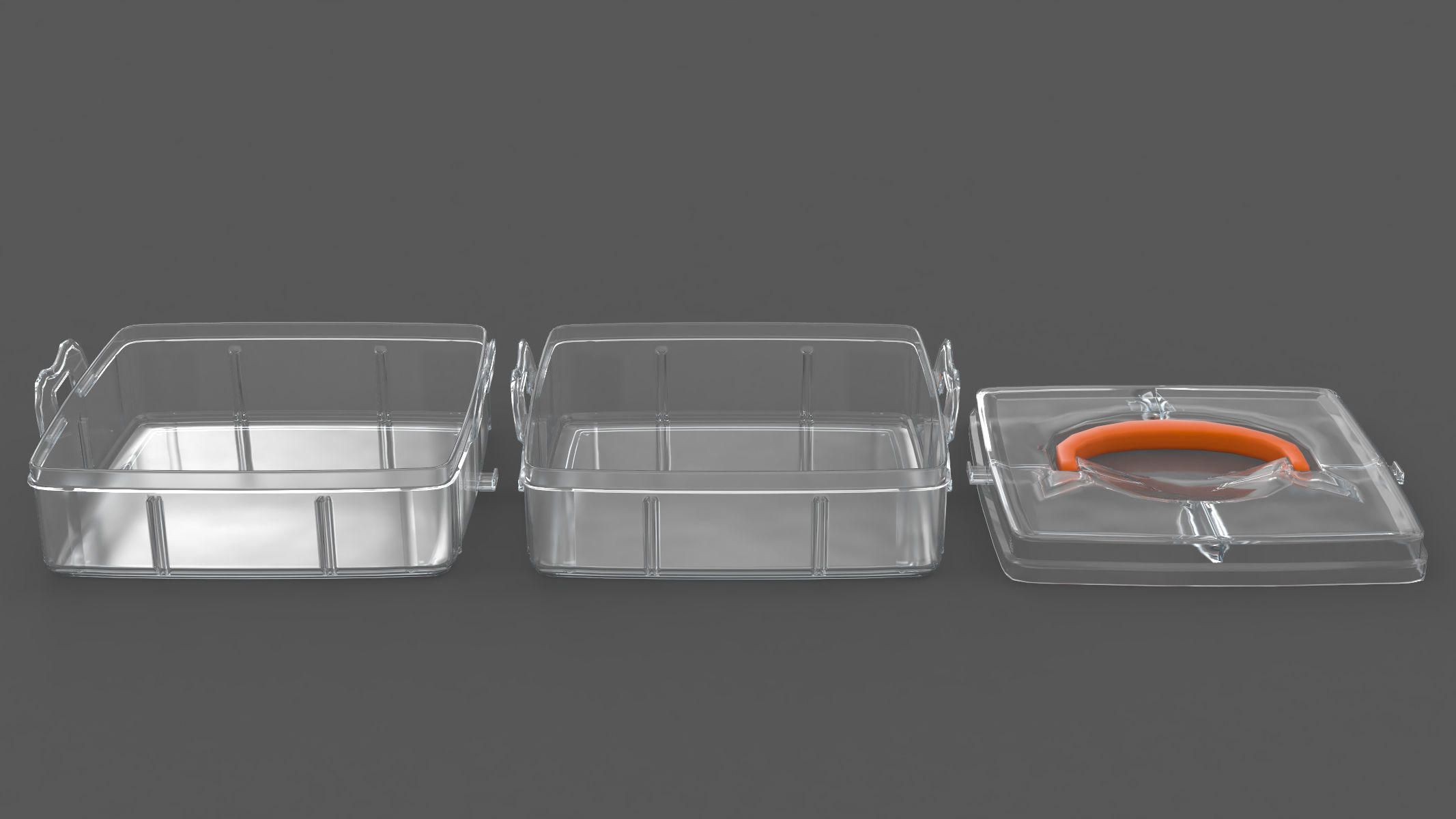 Plastic box 3D model_6