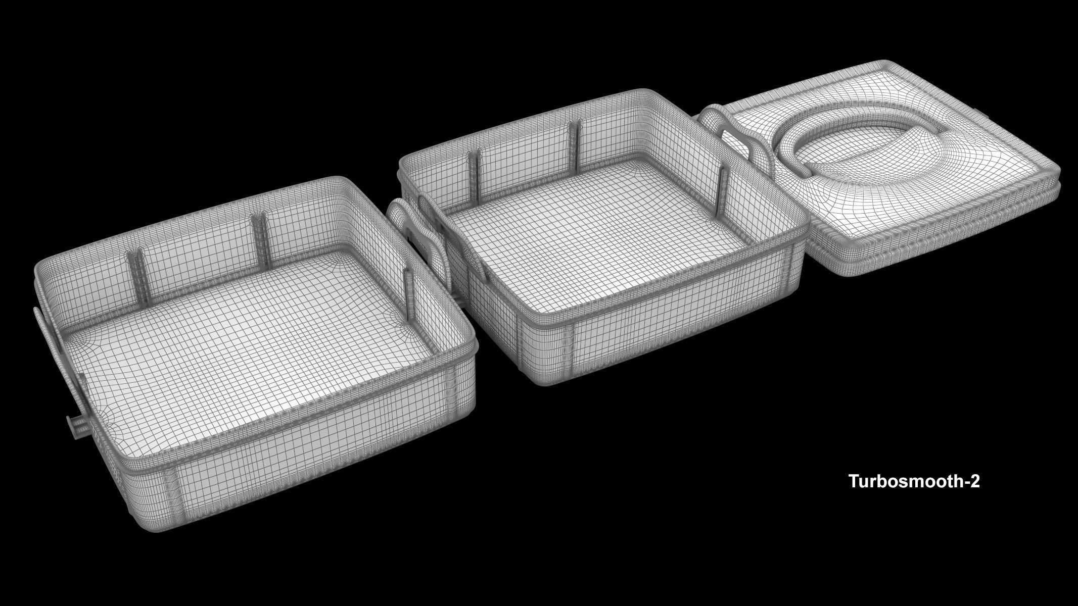 Plastic box 3D model_18