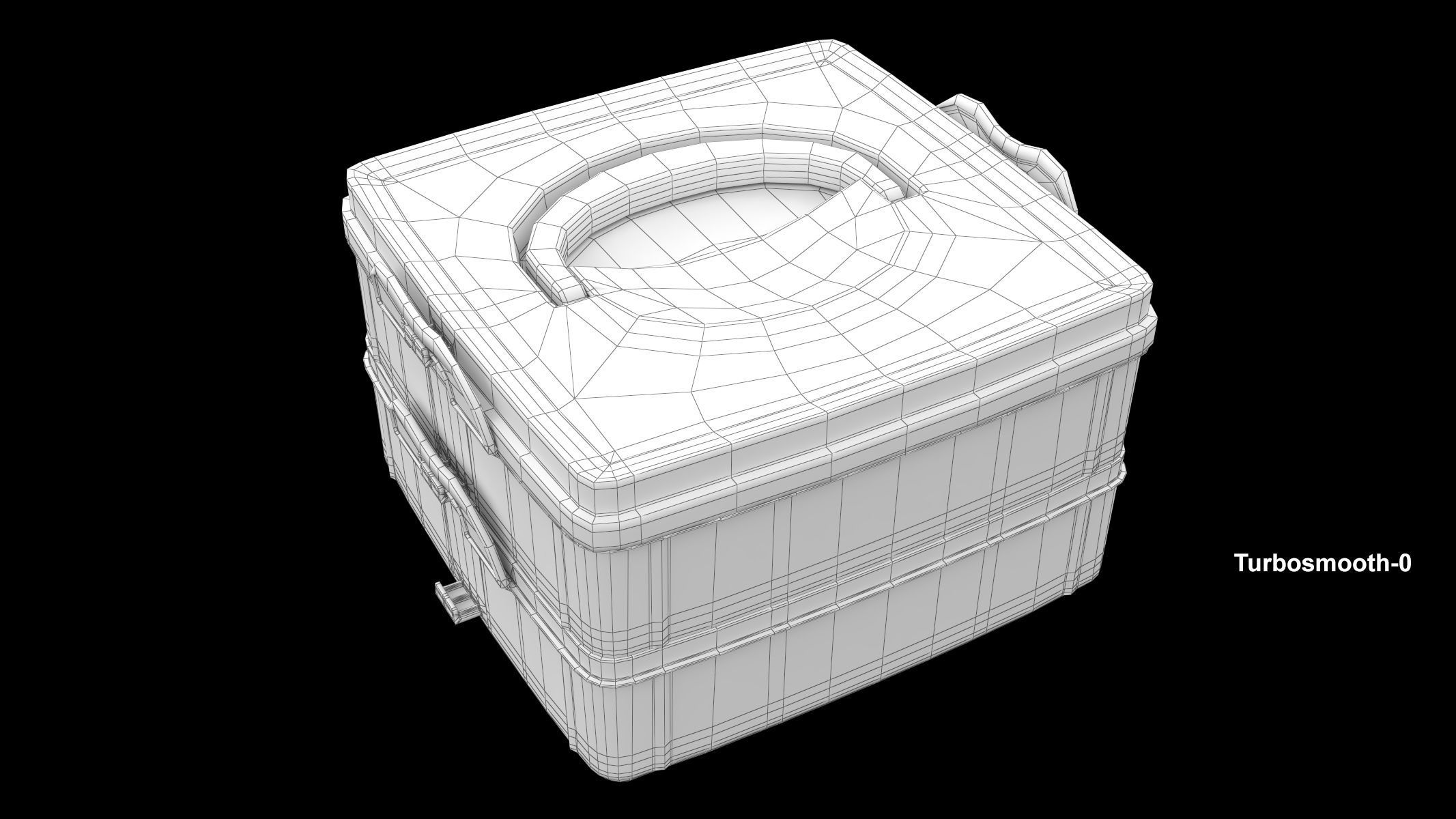 Plastic box 3D model_11