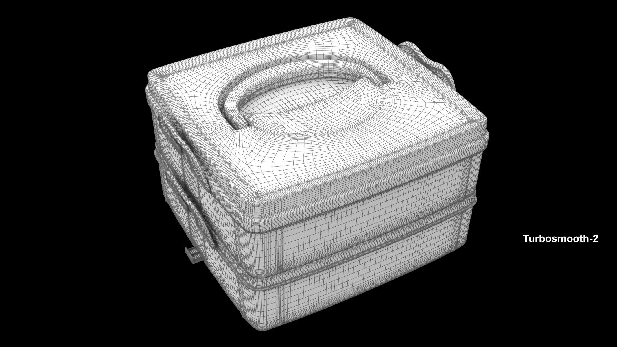 Plastic box 3D model_12