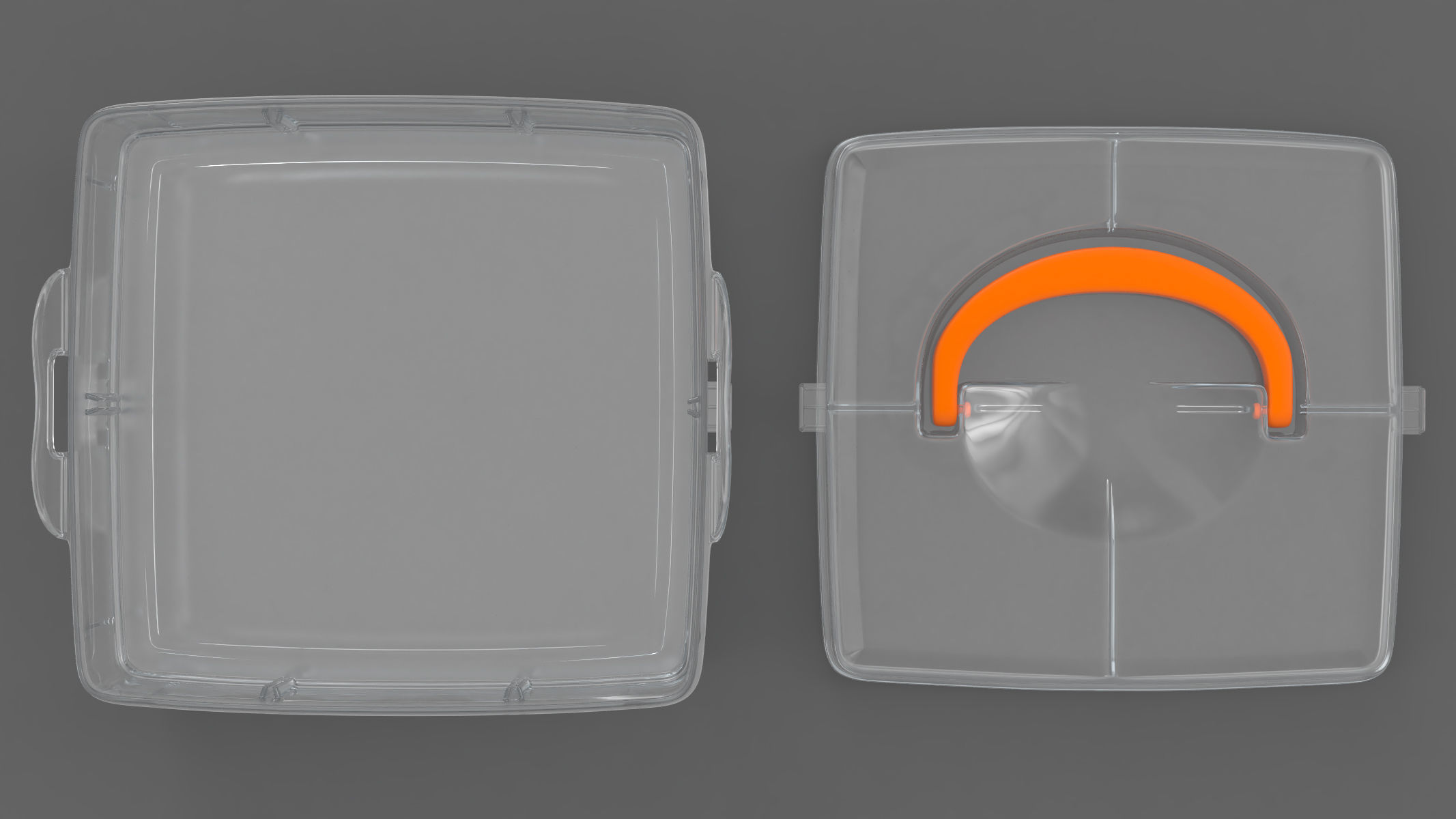 Plastic box 3D model_8