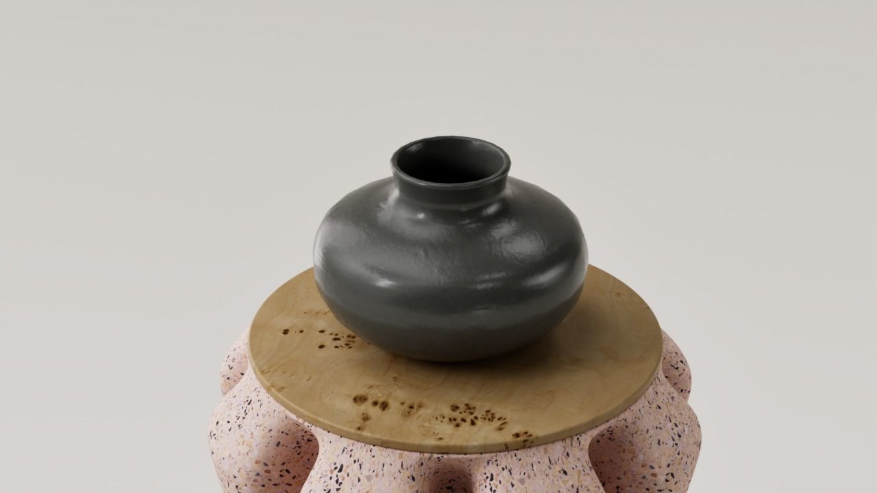 JARRON DECORATIVO - FLORERO - VASO 3D print model_1