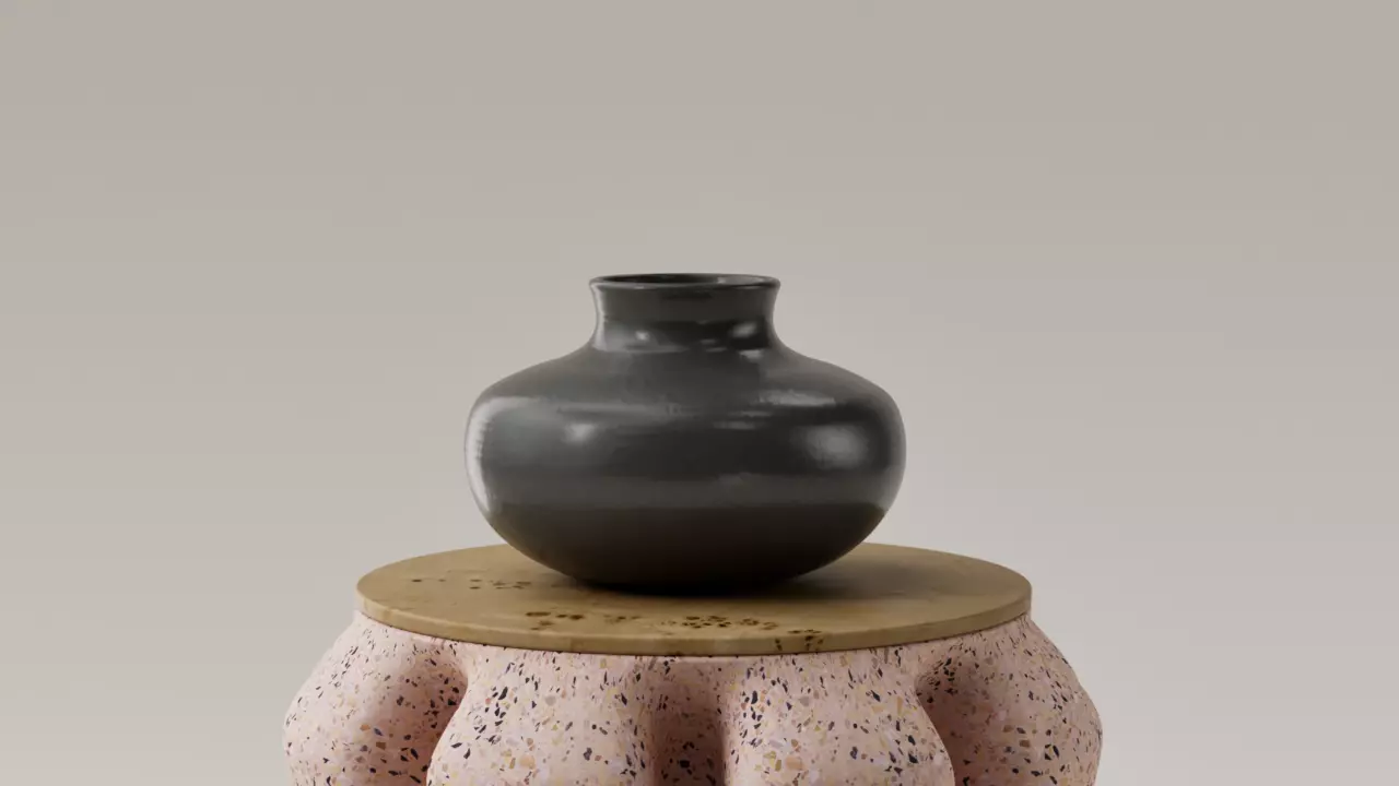 JARRON DECORATIVO - FLORERO - VASO 3D print model_0