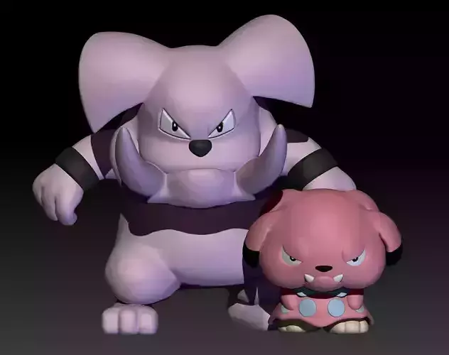 Pokemon Snubbull Granbull