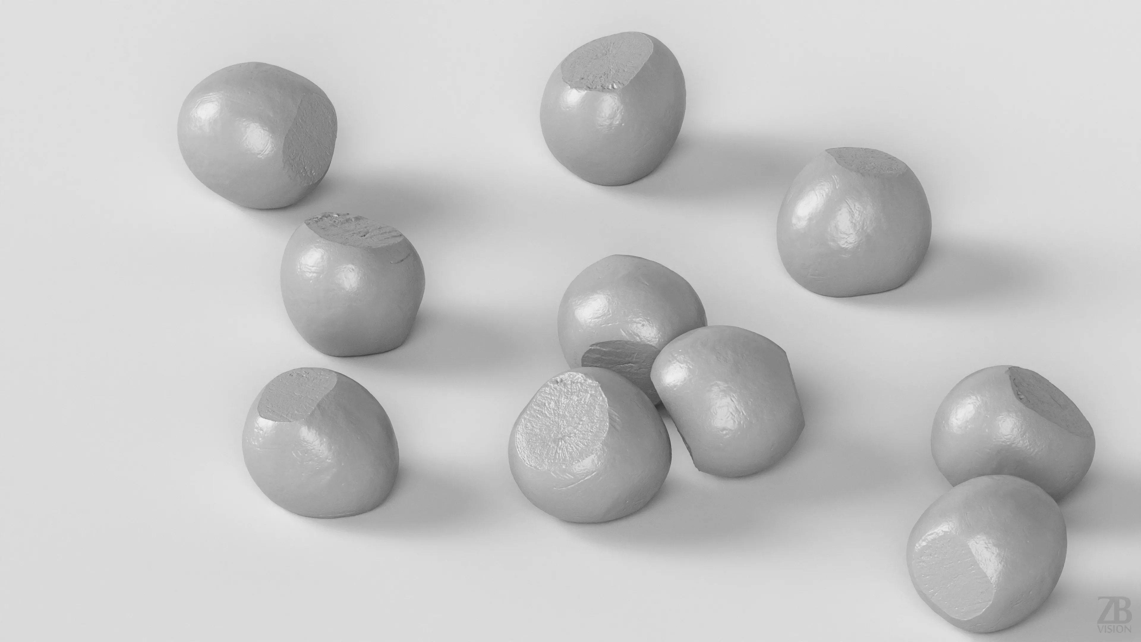 Radish 3D model_3
