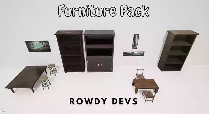 Furniture Pack 3D model