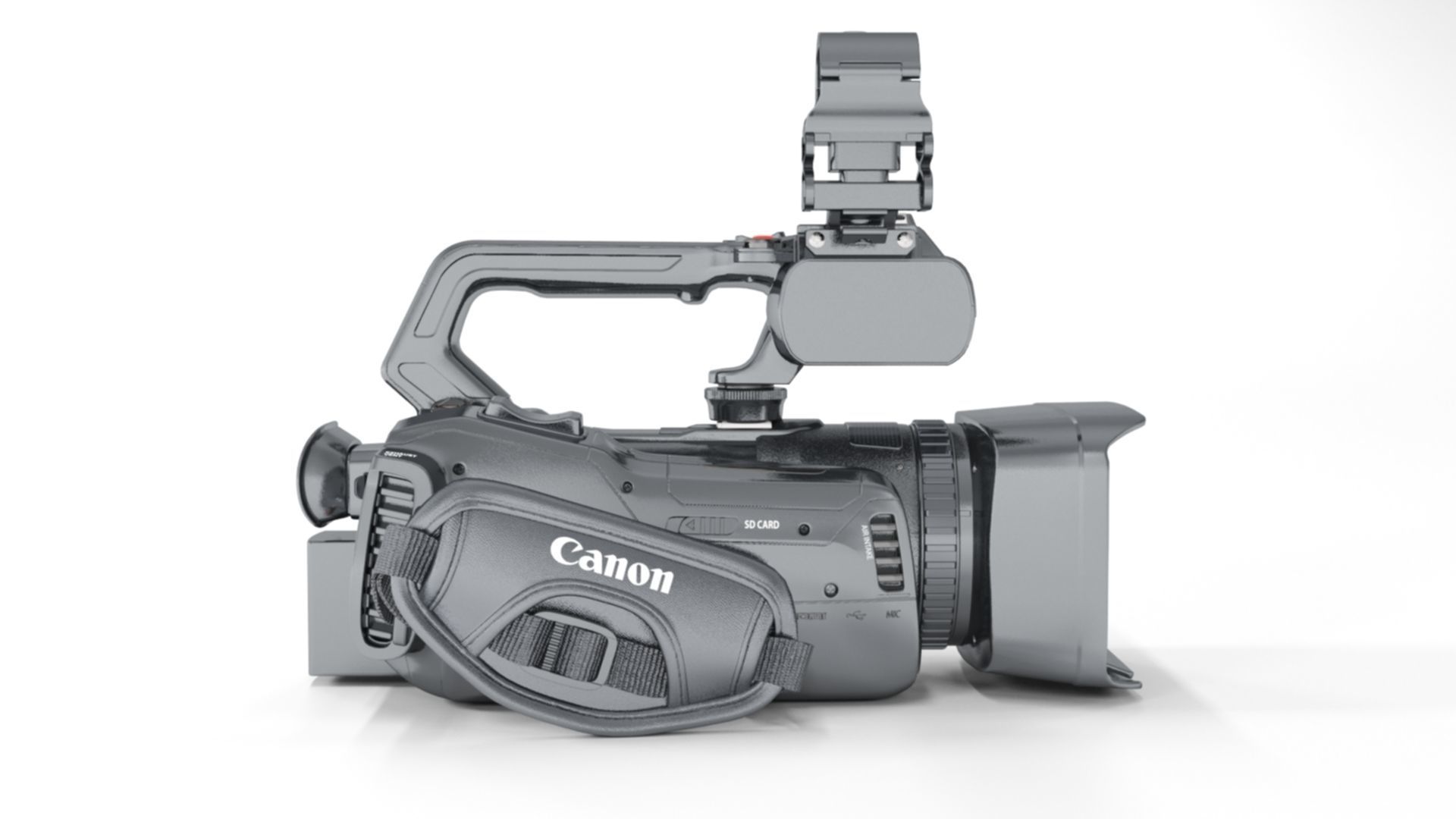 Canon XF405 Professional Camcorder 3D model_13