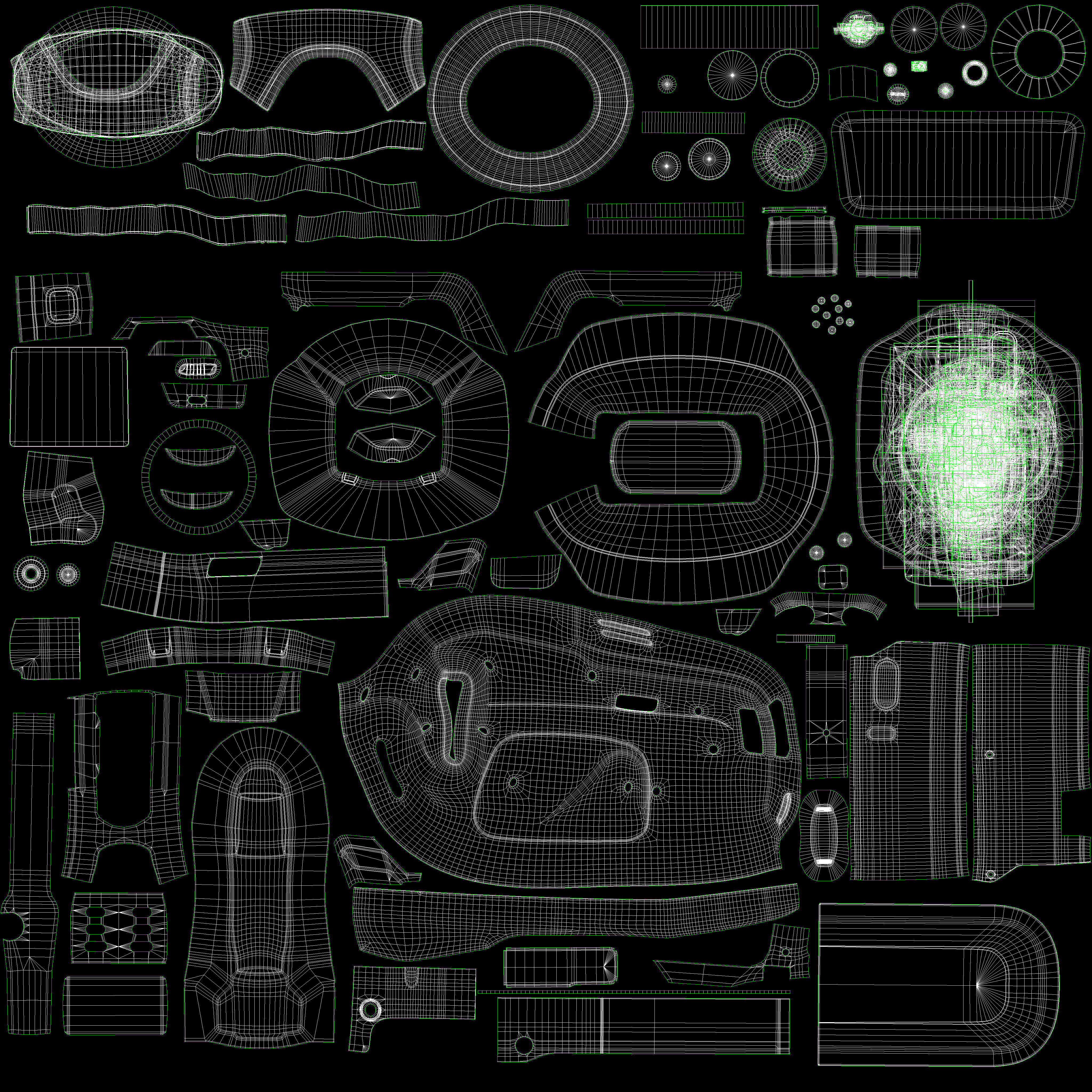 Canon XF405 Professional Camcorder 3D model_24