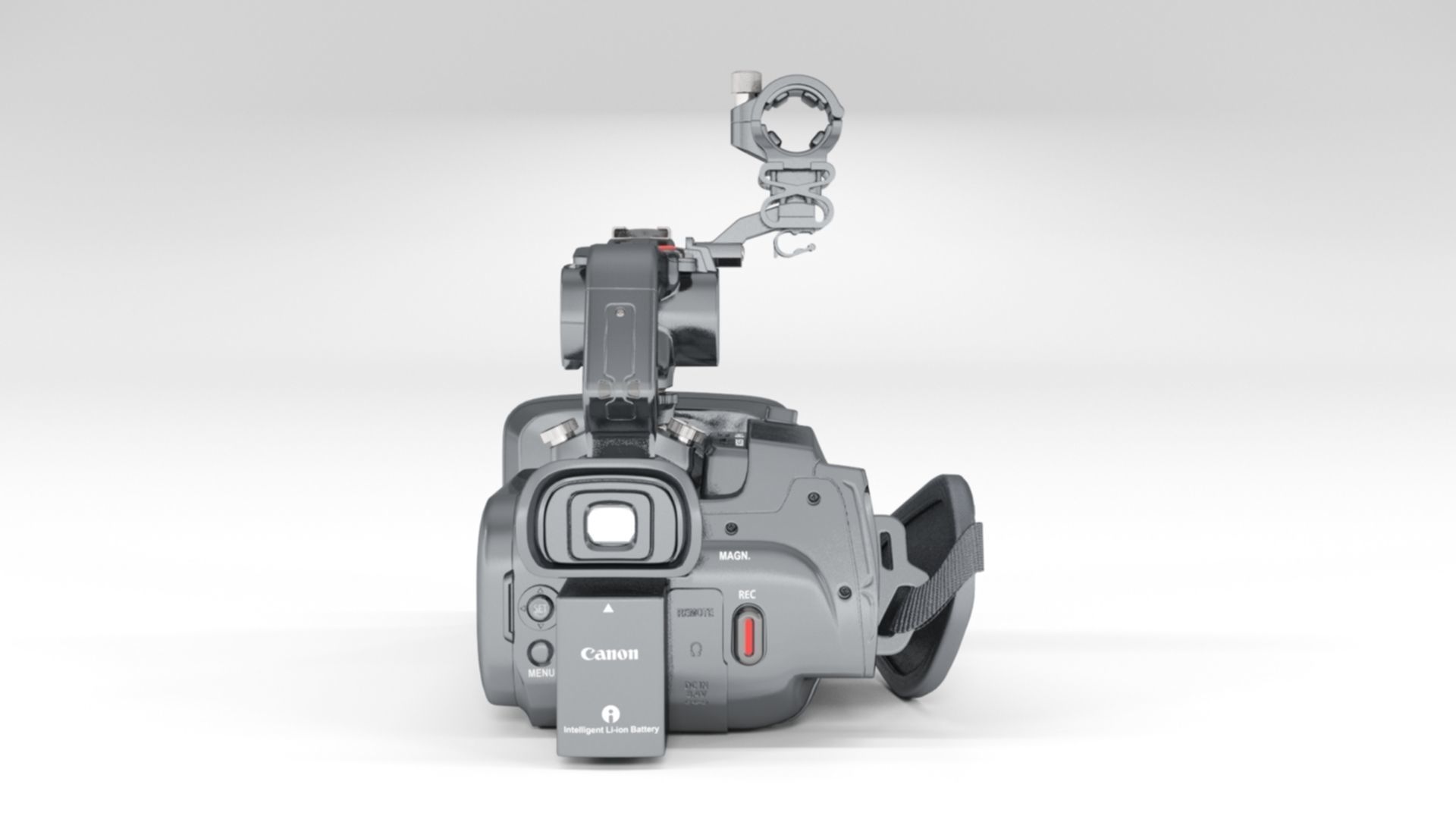 Canon XF405 Professional Camcorder 3D model_9