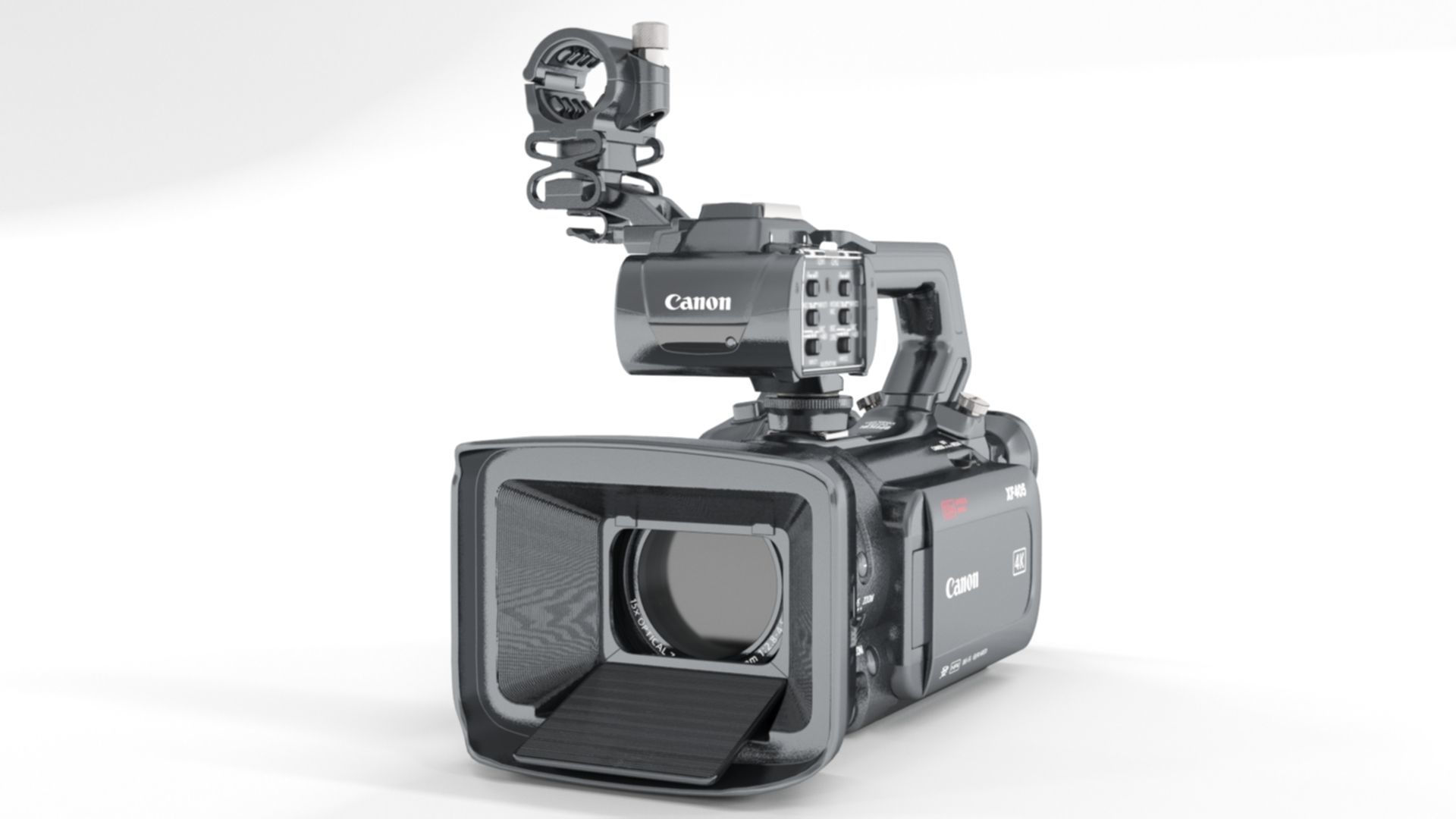 Canon XF405 Professional Camcorder 3D model_2