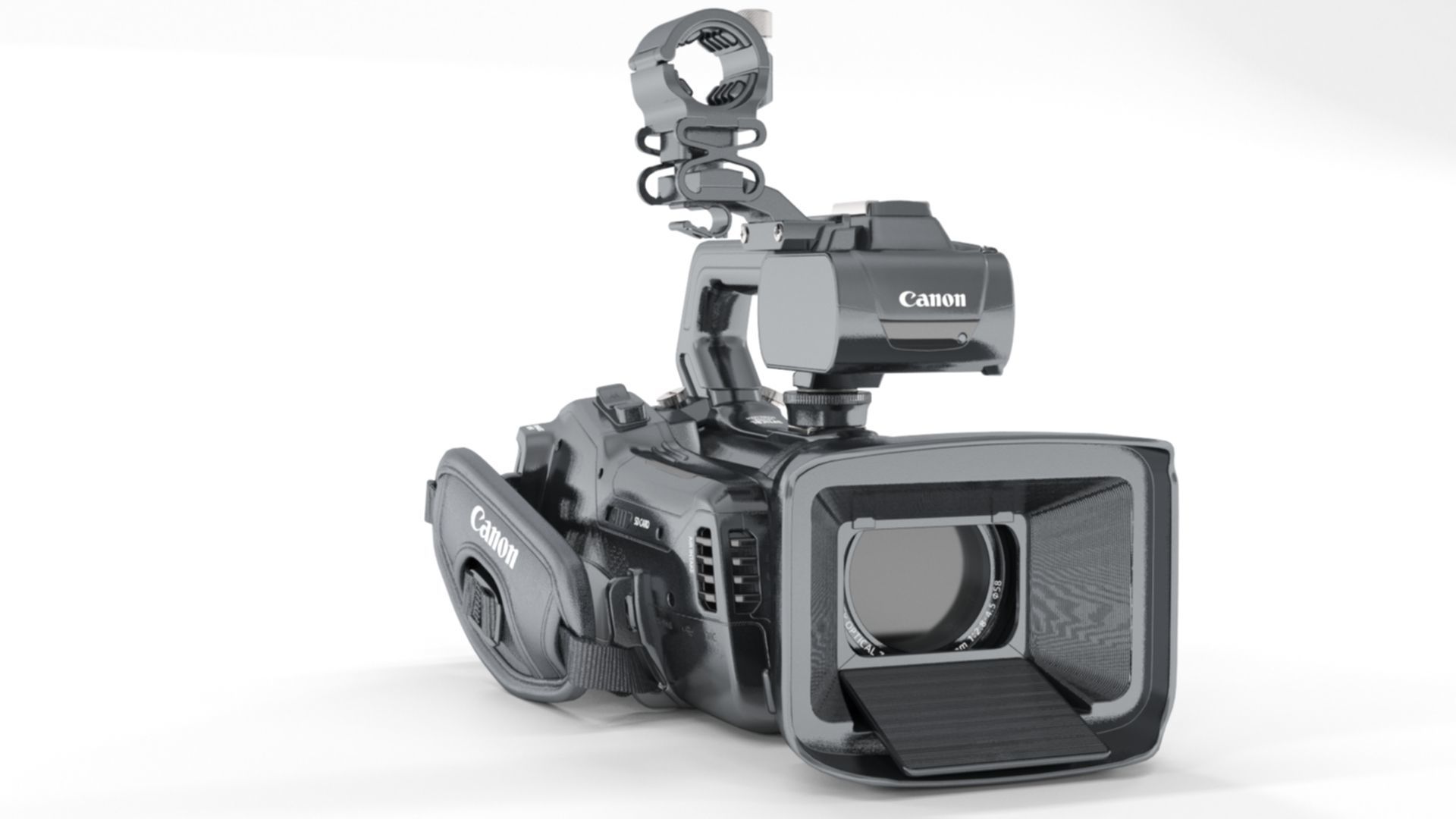 Canon XF405 Professional Camcorder 3D model_15