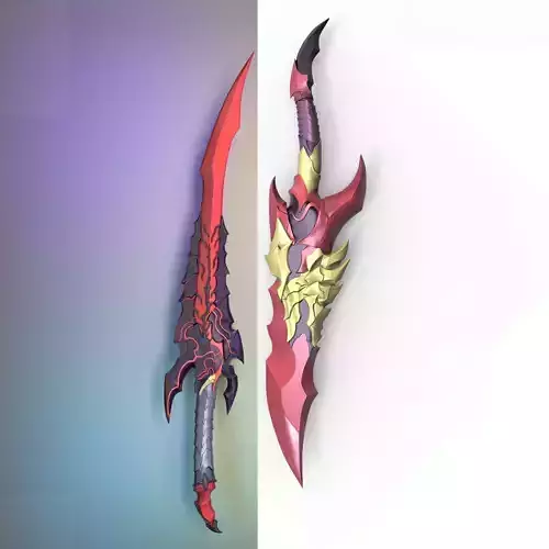 DAGGER 06 - Kamish s Wrath - SOLO LEVELING 3D print model