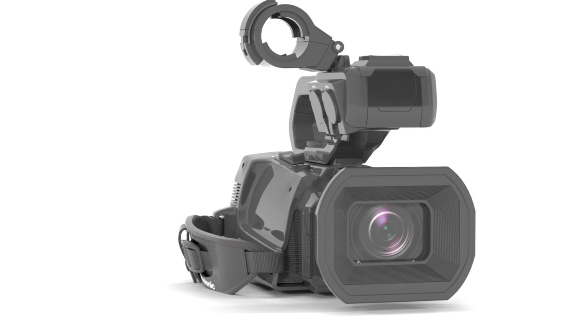 Panasonic AG-CX10 4K 60p Professional Camcorder 3D model_16