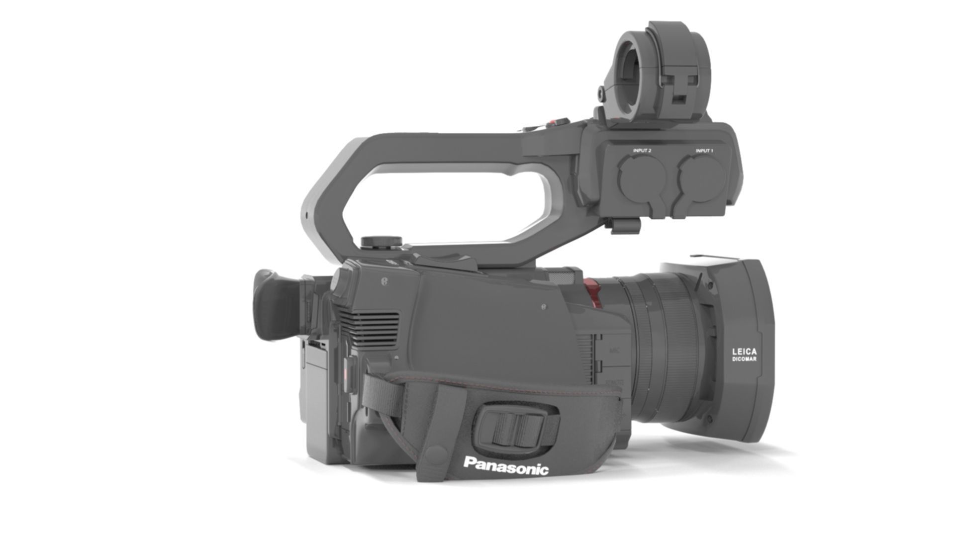 Panasonic AG-CX10 4K 60p Professional Camcorder 3D model_12