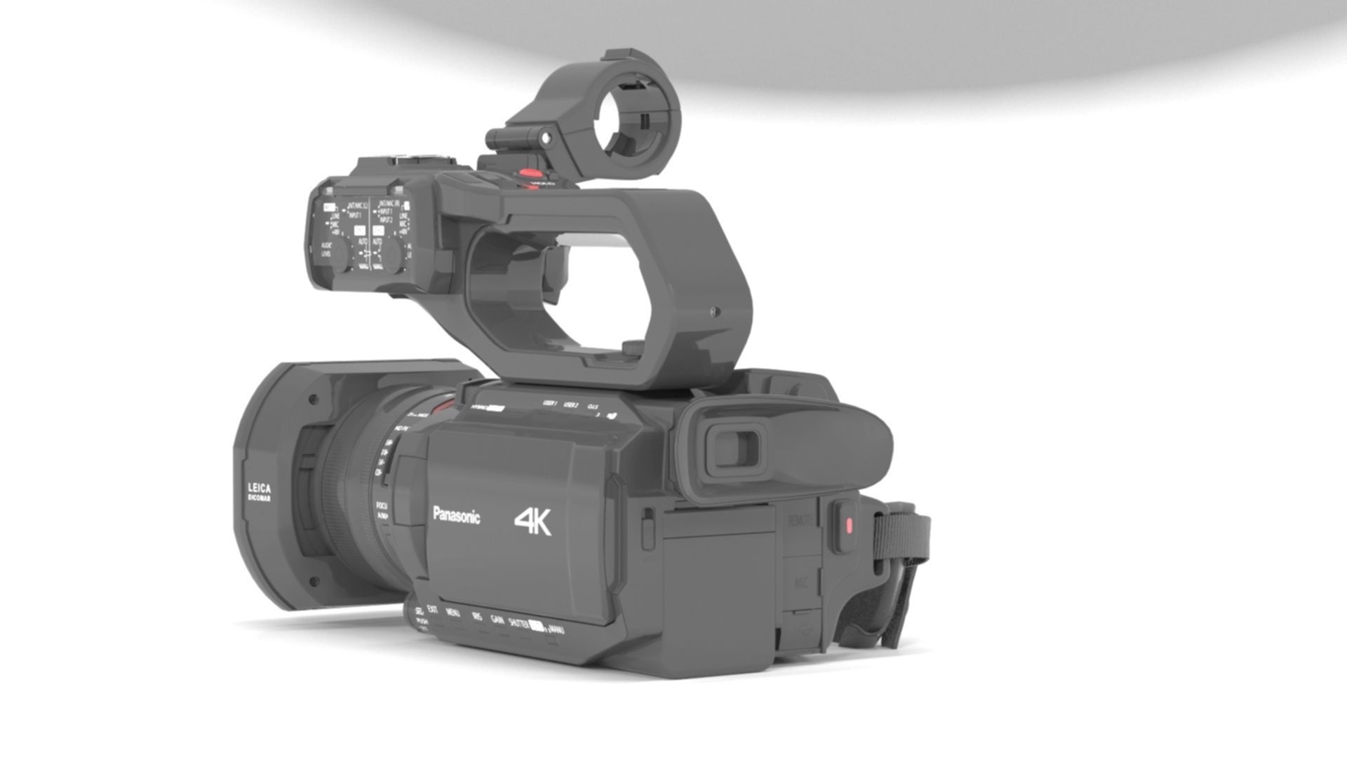 Panasonic AG-CX10 4K 60p Professional Camcorder 3D model_7