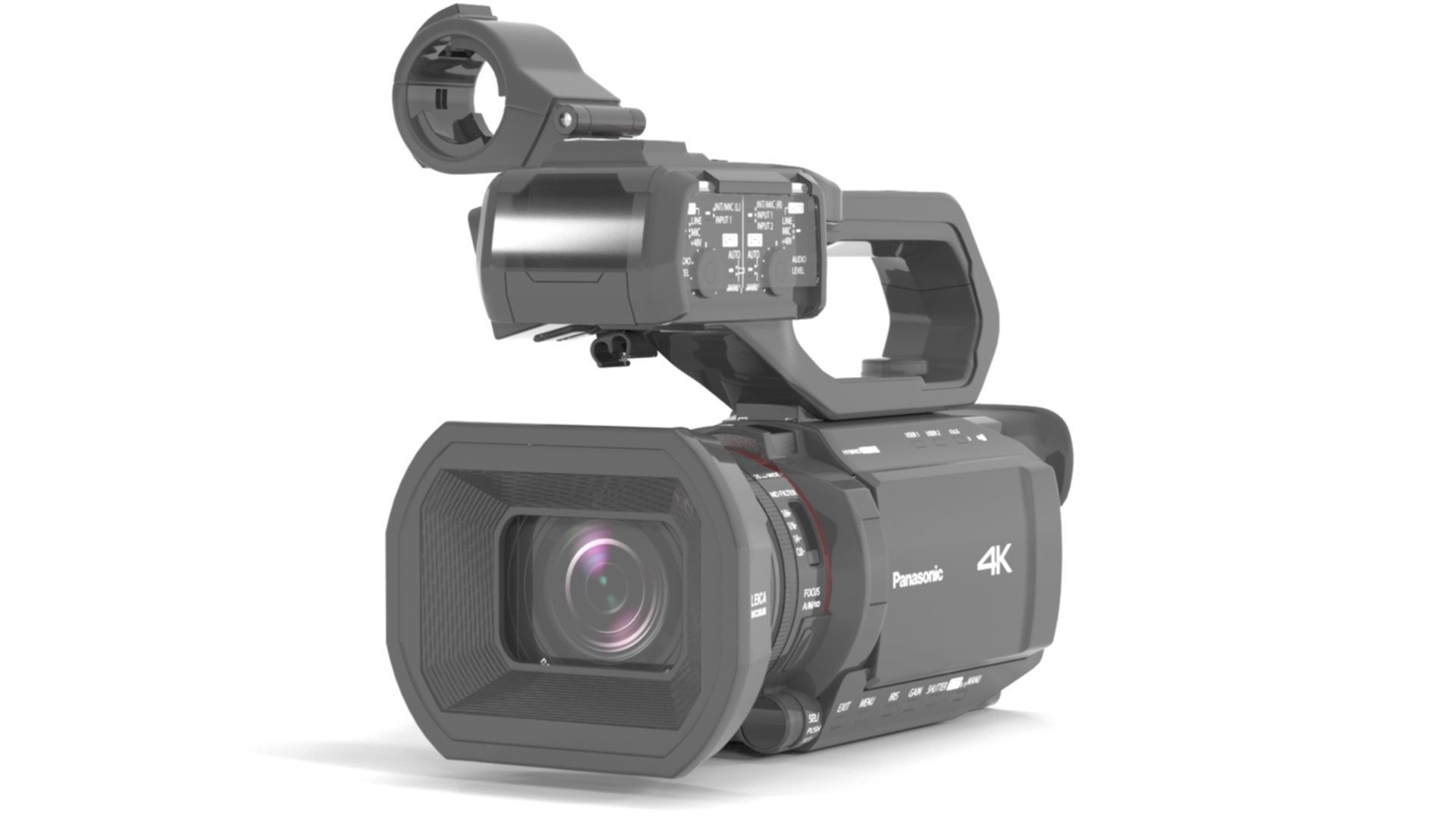 Panasonic AG-CX10 4K 60p Professional Camcorder 3D model_2