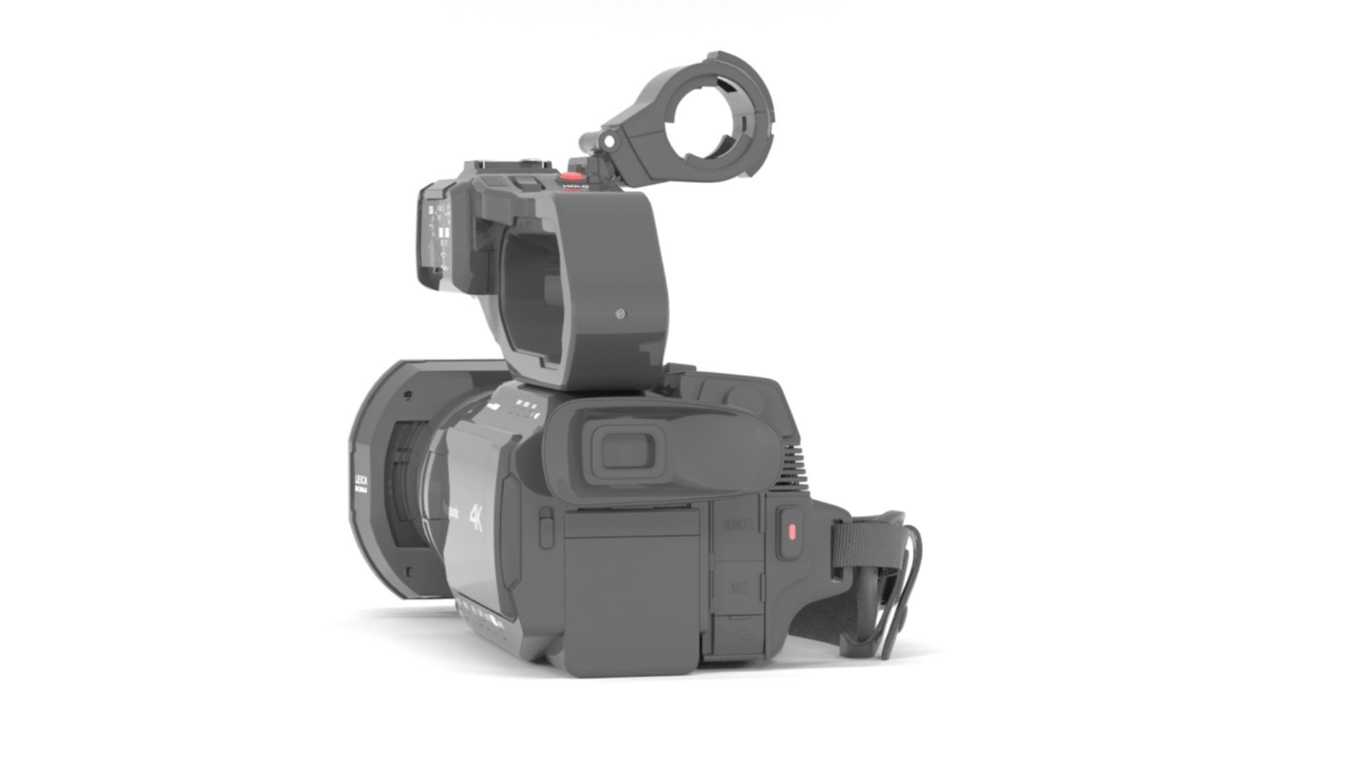 Panasonic AG-CX10 4K 60p Professional Camcorder 3D model_8