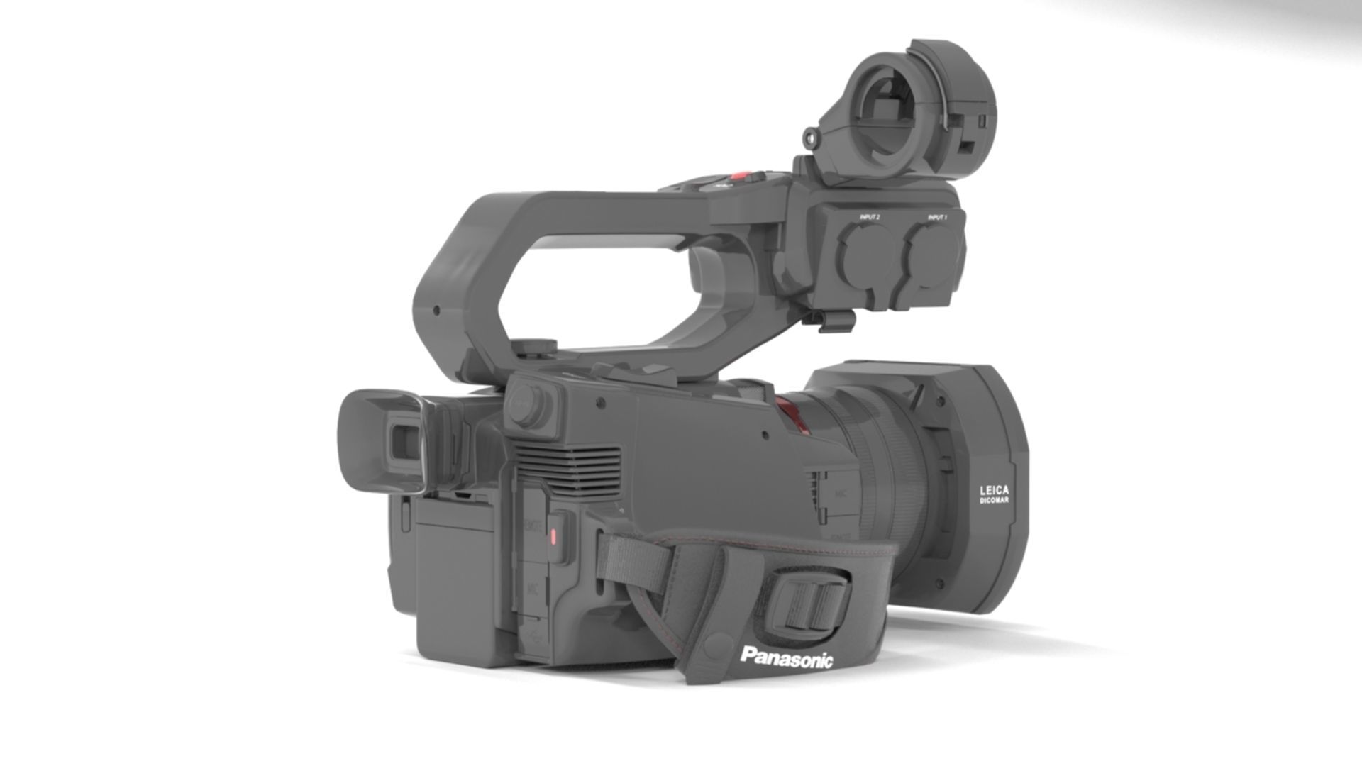 Panasonic AG-CX10 4K 60p Professional Camcorder 3D model_11