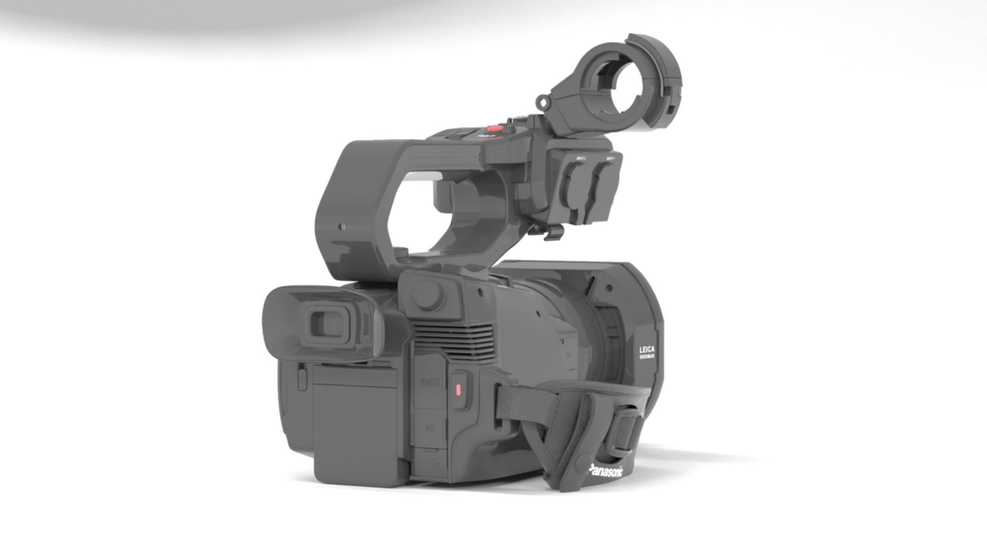 Panasonic AG-CX10 4K 60p Professional Camcorder 3D model_10