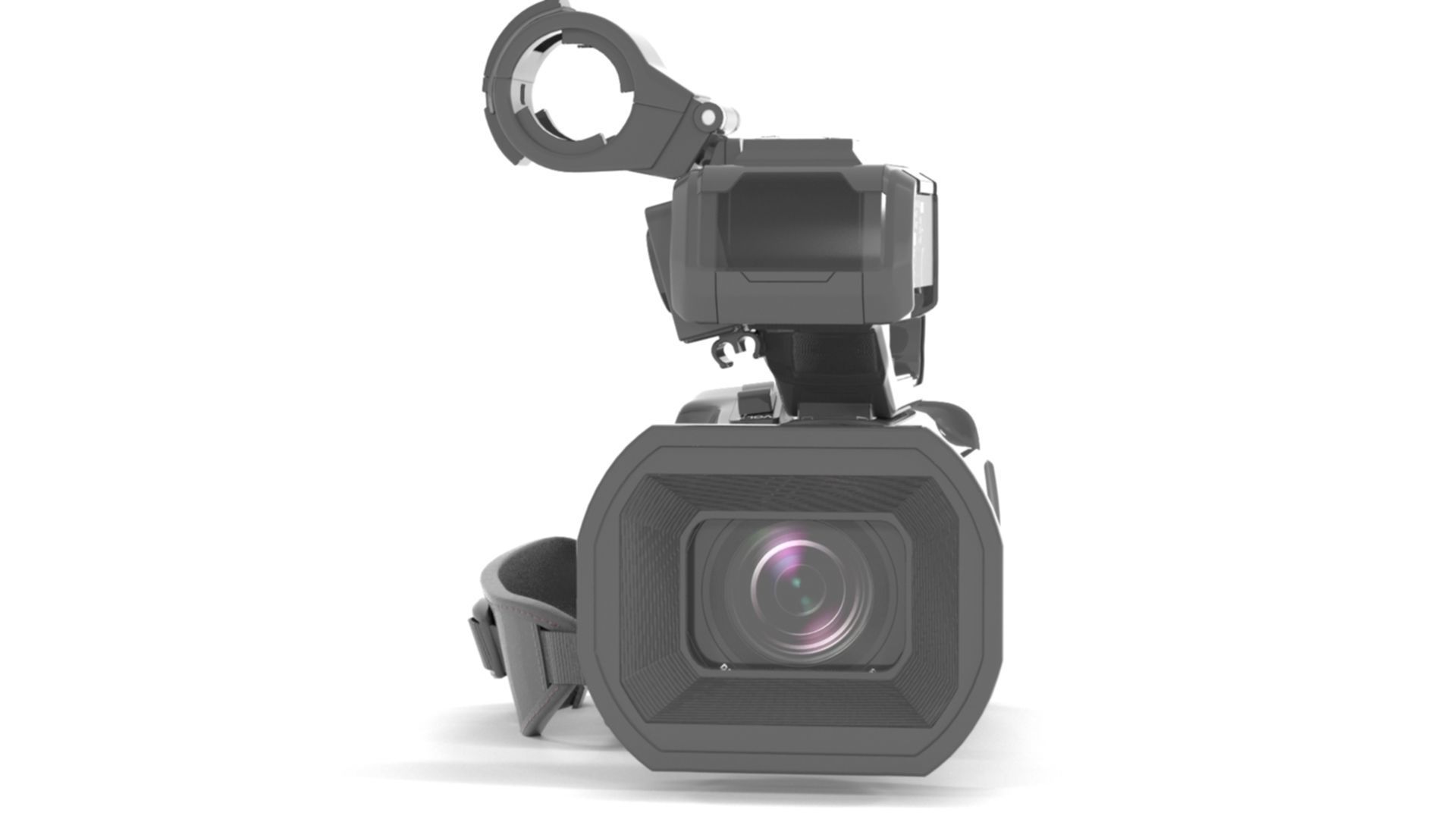 Panasonic AG-CX10 4K 60p Professional Camcorder 3D model_17