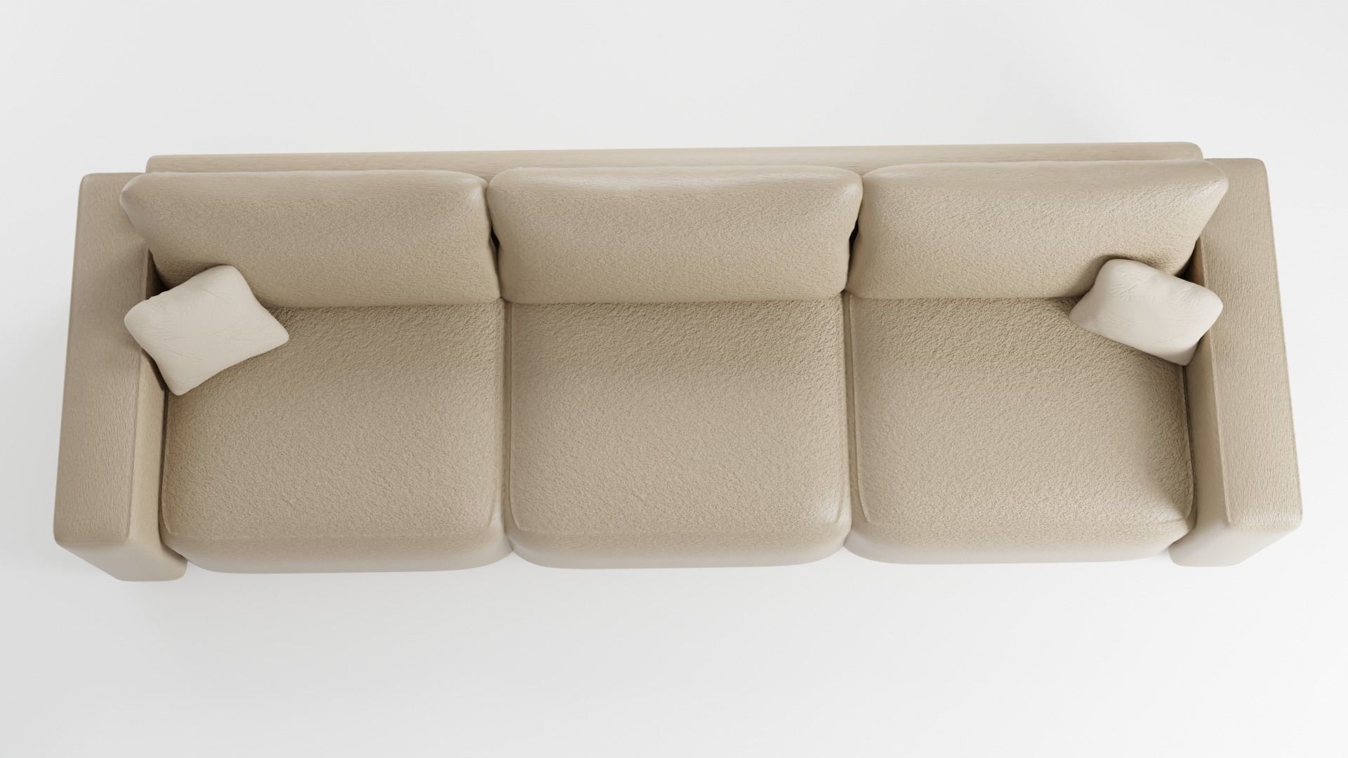 Stylish sofa made of high quality leather 3D model_5