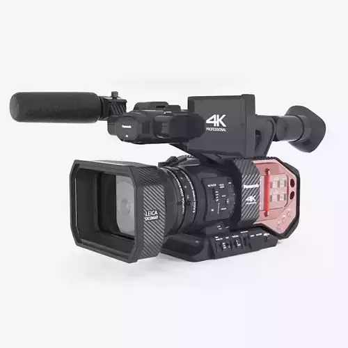 Panasonic AG-DVX200 4K Handheld Camcorder Electronics 3D model
