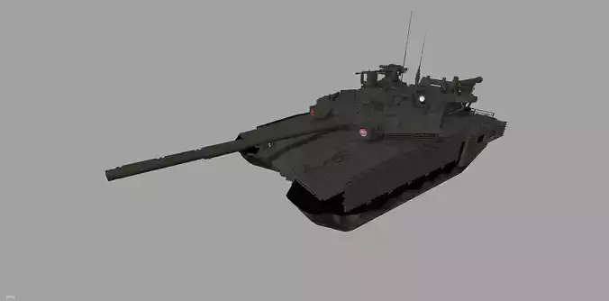 Russian MBT T-90AM 3D model
