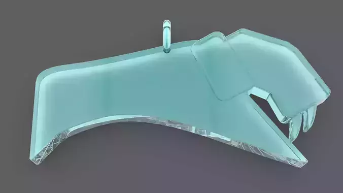 Saber Tooth Tiger Pendant