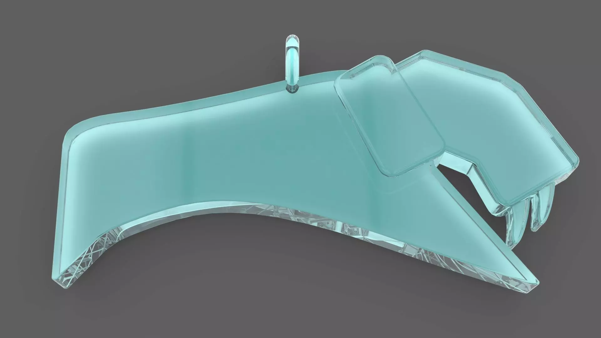 Saber Tooth Tiger Pendant 3D print model