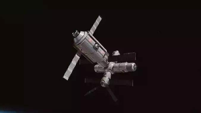 Modular  space station kitbash