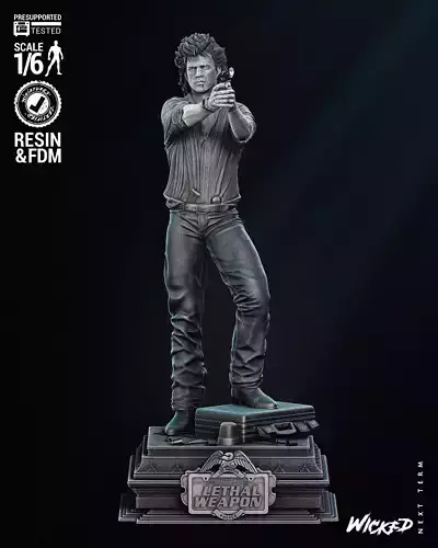 Wicked Movies Riggs Sculpture Tested for 3D 