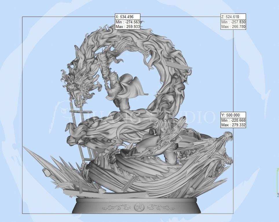 Giyu Tomioka and Tanjiro - Demon Slayer 3D print model_4