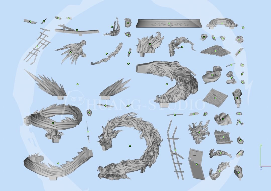 Giyu Tomioka and Tanjiro - Demon Slayer 3D print model_2