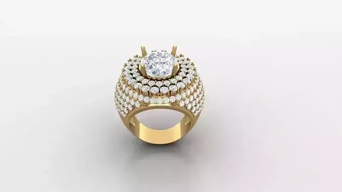 Man Ring Cad File MR  302