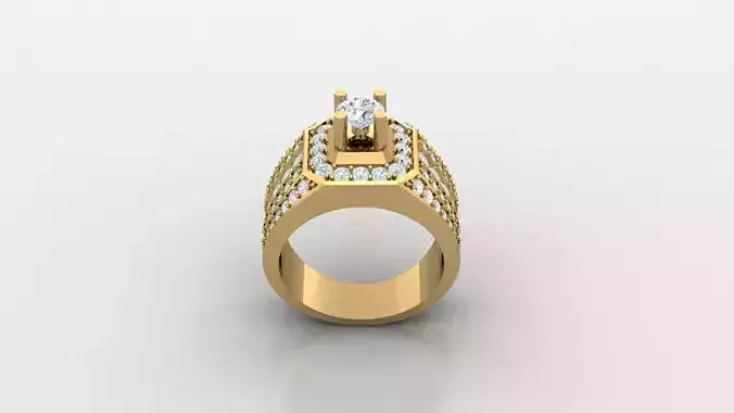 Man Ring Cad File MR  294