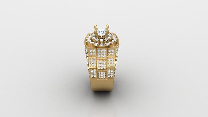 Man Ring Cad File MR  292 3D print model
