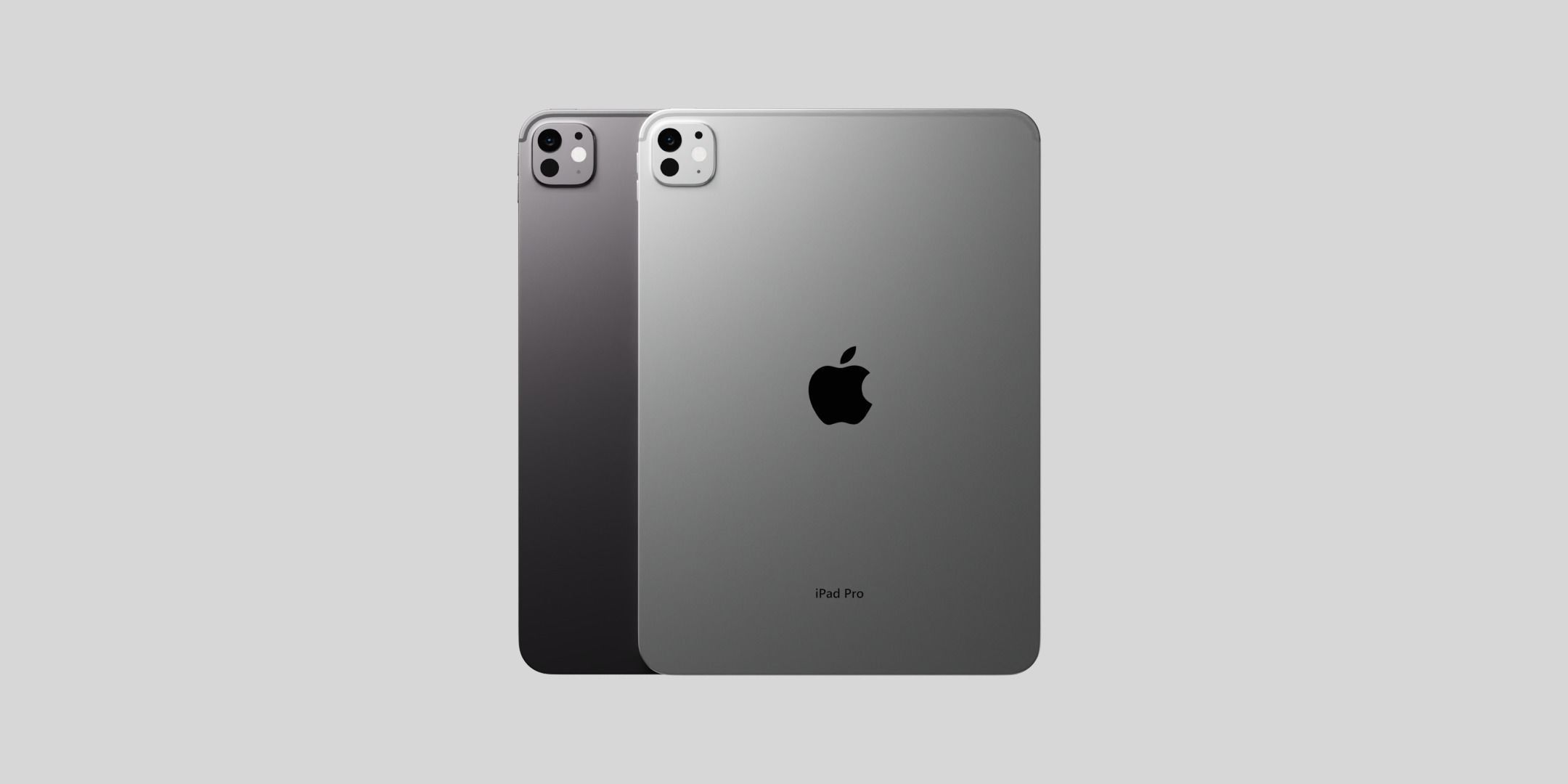 Apple iPad Pro 11 and 13 inch in Official Colors and Design 3D Model Collection_5