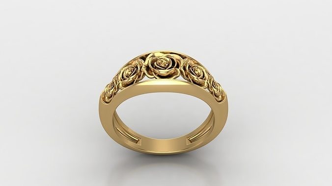 Man Ring Cad File MR  288 3D print model