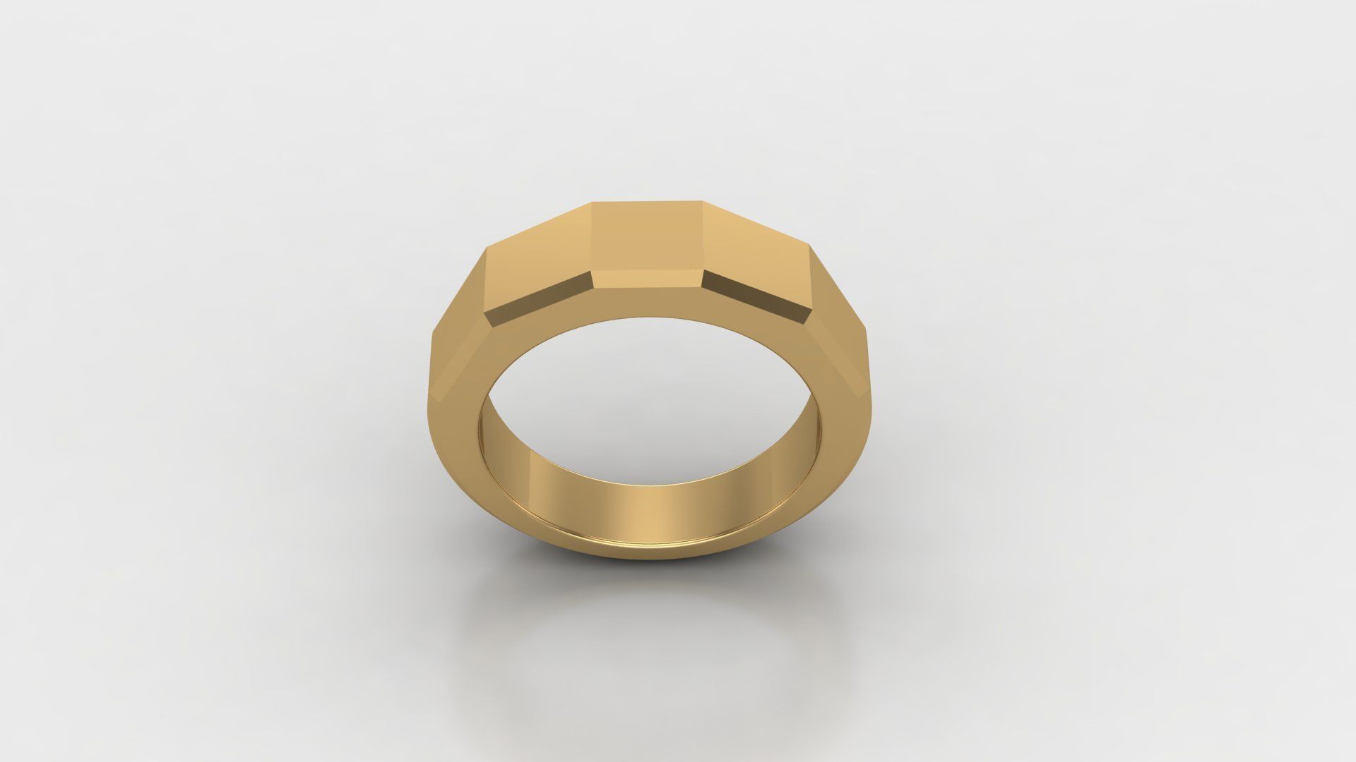 Man Ring Cad File MR  285 3D print model_1