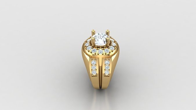 Man Ring Cad File MR  277 3D print model