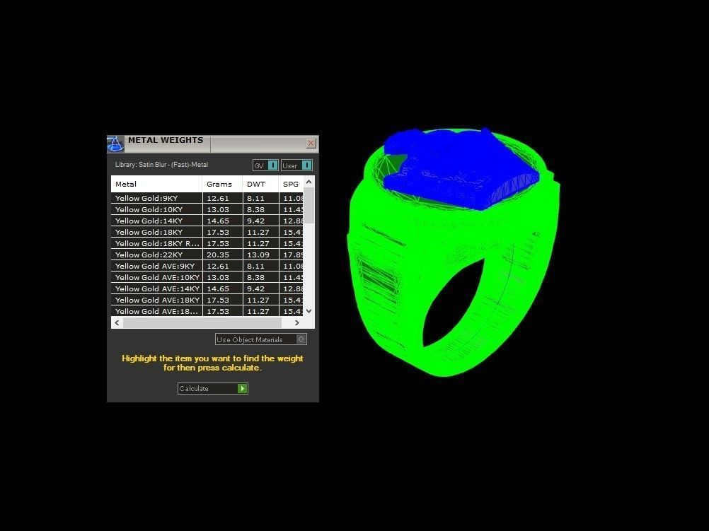 Man Ring Cad File MR  275 3D print model_1