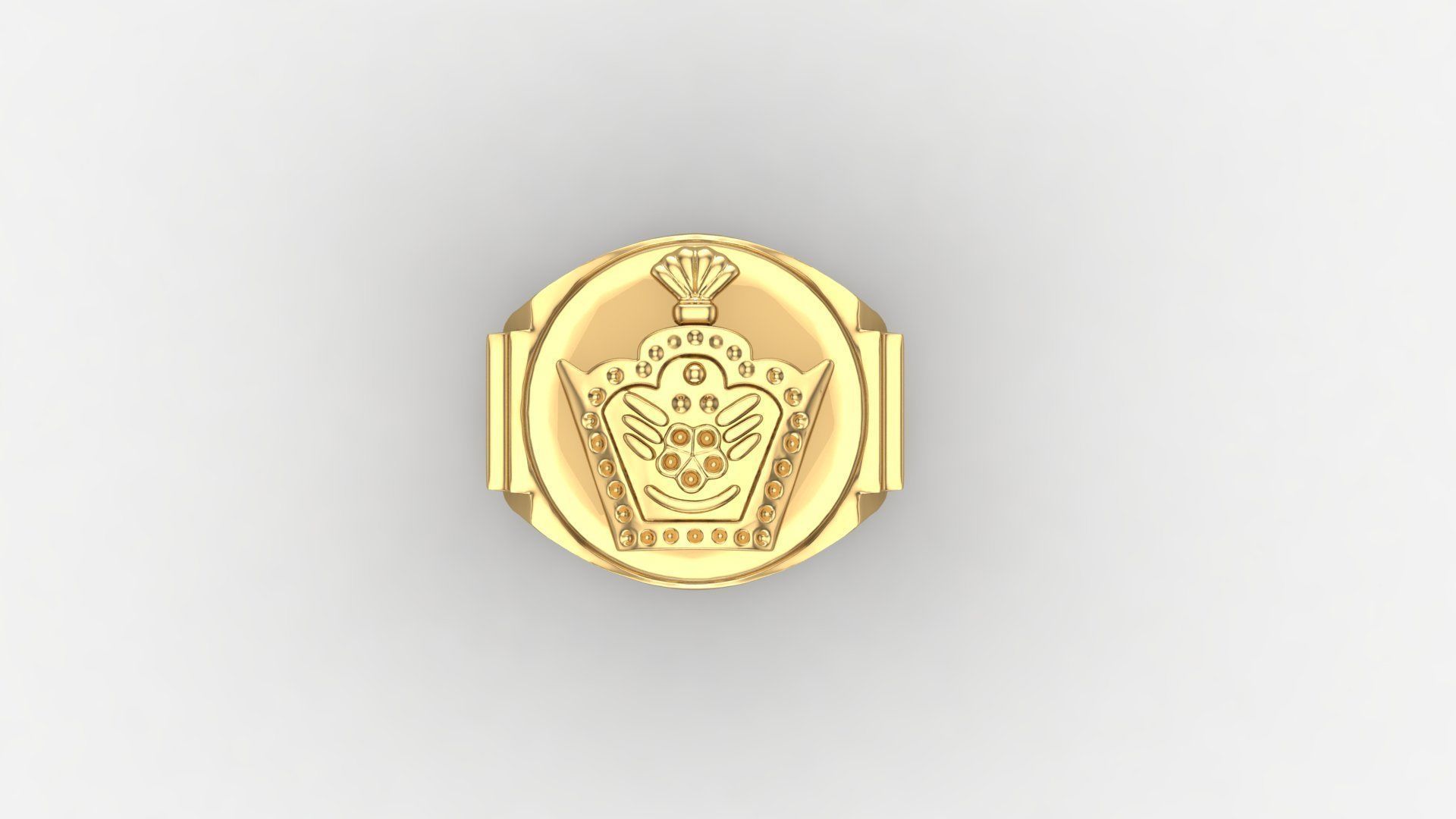 Man Ring Cad File MR  275 3D print model_4