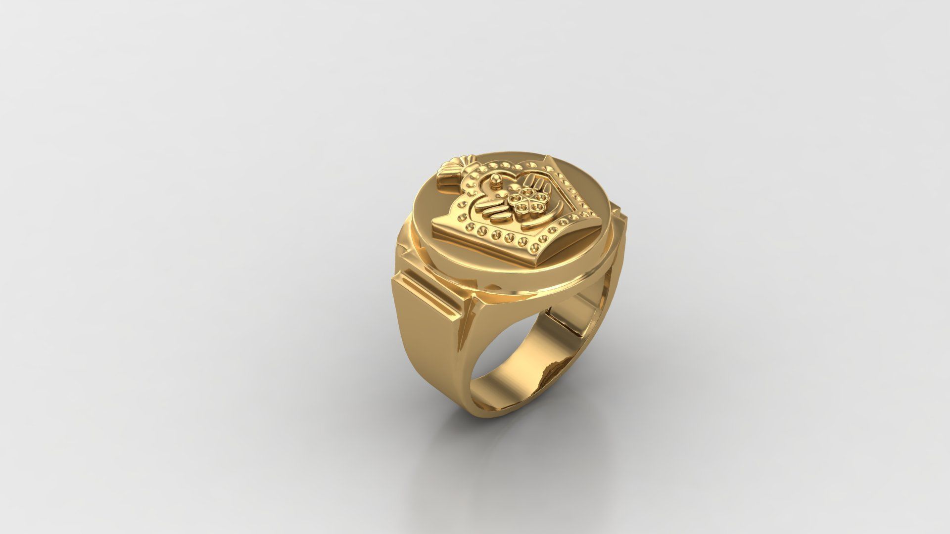 Man Ring Cad File MR  275 3D print model_2