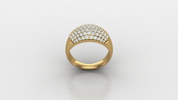 Man Ring Cad File MR  273 3D print model